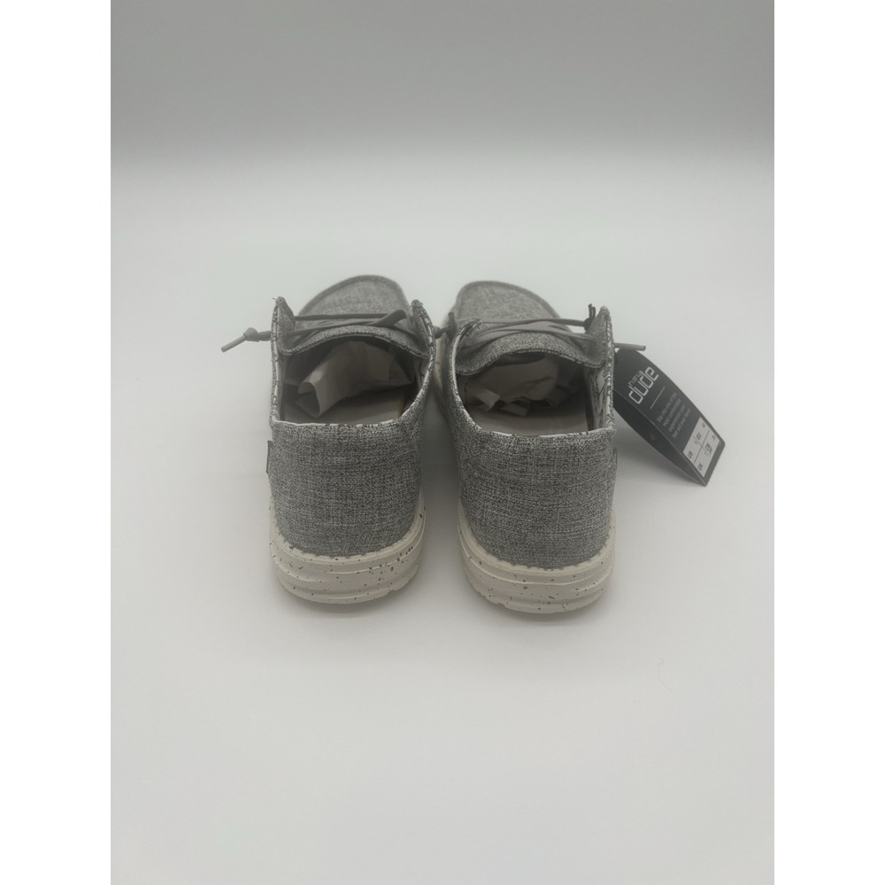 HEY DUDE WOMENS WENDY LINEN SLIP-ON COMFORTABLE SHOES SIZE 10 - Picture 4 of 8